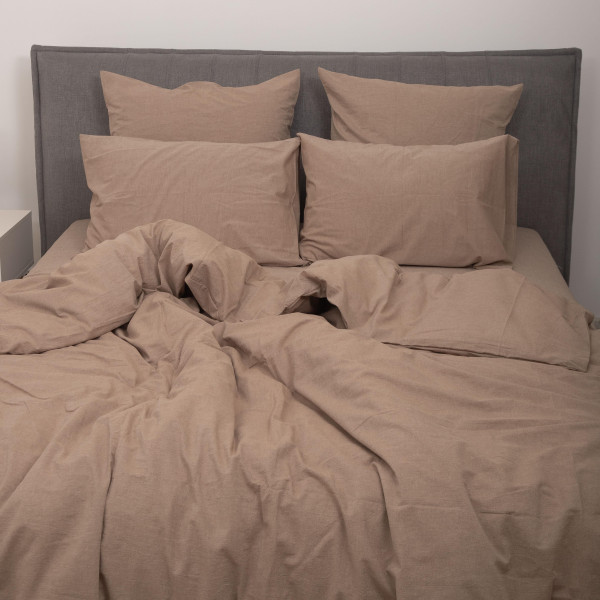 Комплект постельного белья Viluta Евро Вареный хлопок Wash 47