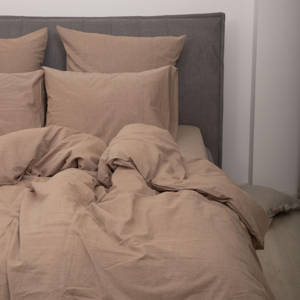 Комплект постельного белья Viluta Евро Вареный хлопок Wash 47