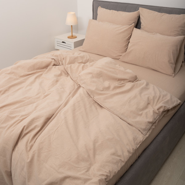 Комплект постельного белья Viluta Евро Вареный хлопок Wash 48