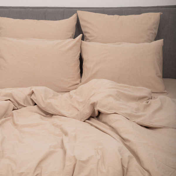 Комплект постельного белья Viluta Евро Вареный хлопок Wash 48