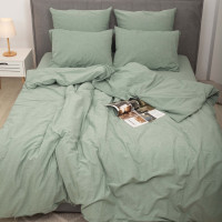 Комплект постільної білизни Viluta Євро Варена бавовна Wash 49