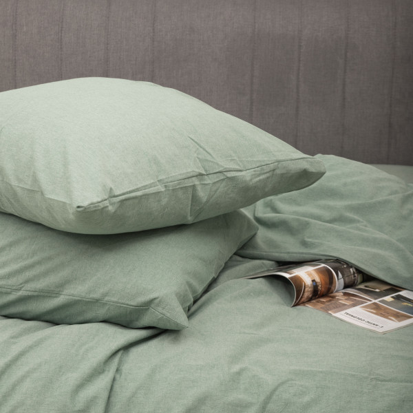 Комплект постельного белья Viluta Евро Вареный хлопок Wash 49