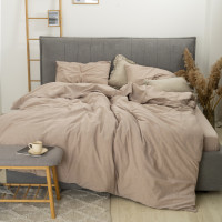 Комплект постельного белья Viluta Евро Вареный хлопок Wash 50