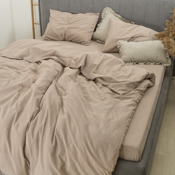 Комплект постельного белья Viluta Евро Вареный хлопок Wash 50