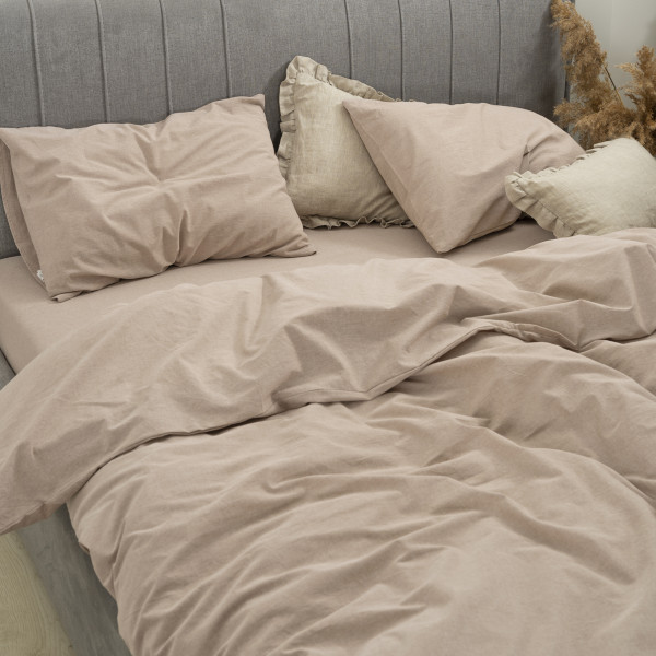 Комплект постельного белья Viluta Евро Вареный хлопок Wash 50