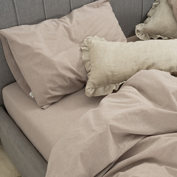 Комплект постельного белья Viluta Евро Вареный хлопок Wash 50