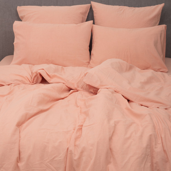 Комплект постельного белья Viluta Евро Вареный хлопок Wash 51