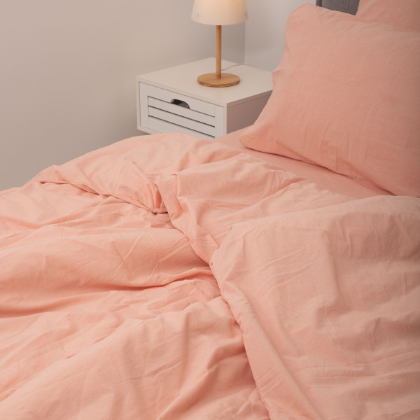 Комплект постельного белья Viluta Евро Вареный хлопок Wash 51