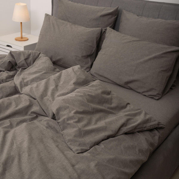 Комплект постельного белья Viluta Евро Вареный хлопок Wash 52