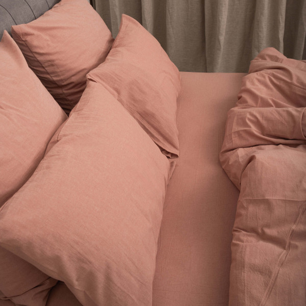 Комплект постельного белья Viluta Евро Вареный хлопок Wash 53