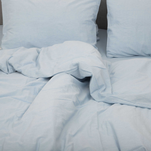 Комплект постельного белья Viluta Евро Вареный хлопок Wash 54