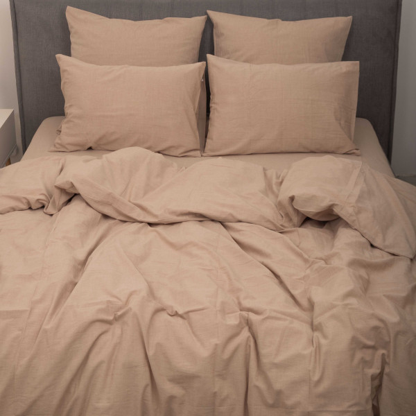 Комплект постельного белья Viluta Евро Вареный хлопок Wash 55