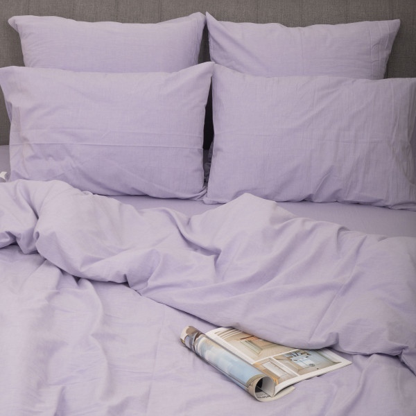 Комплект постельного белья Viluta Евро Вареный хлопок Wash 59