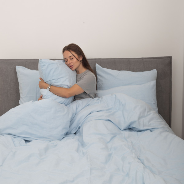 Комплект постельного белья Viluta Евро Вареный хлопок Wash 60