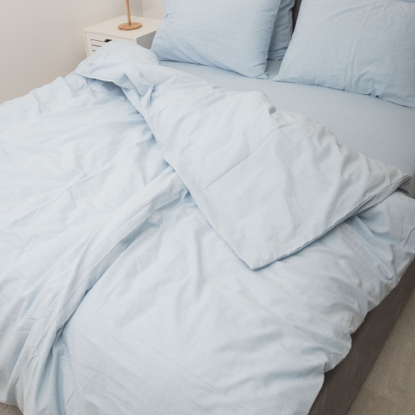 Комплект постельного белья Viluta Евро Вареный хлопок Wash 60