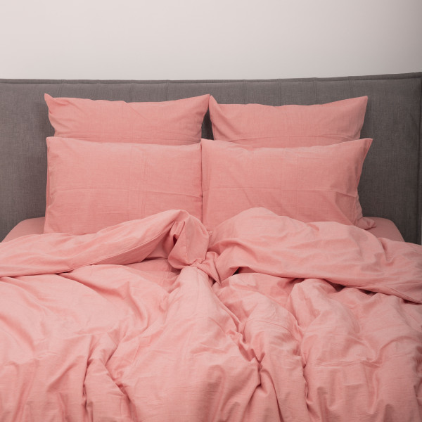 Комплект постельного белья Viluta Евро Вареный хлопок Wash 62