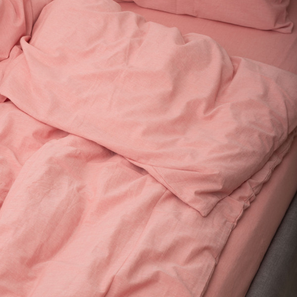 Комплект постельного белья Viluta Евро Вареный хлопок Wash 62