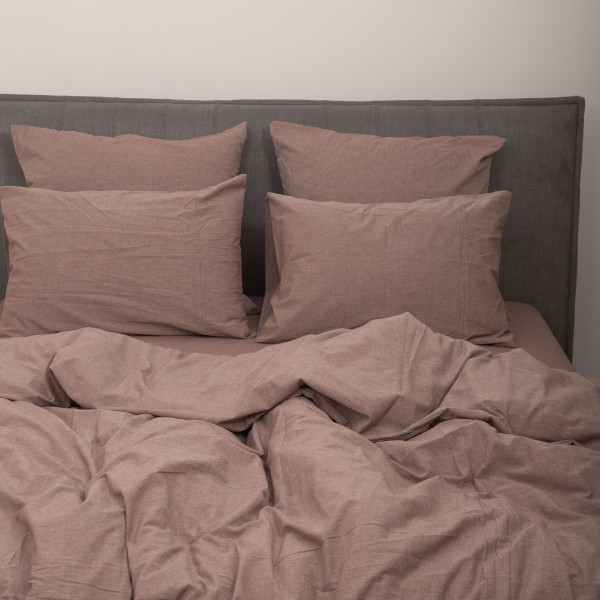 Комплект постельного белья Viluta Евро Вареный хлопок Wash 64