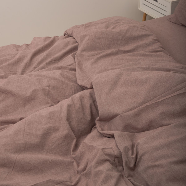 Комплект постельного белья Viluta Евро Вареный хлопок Wash 64