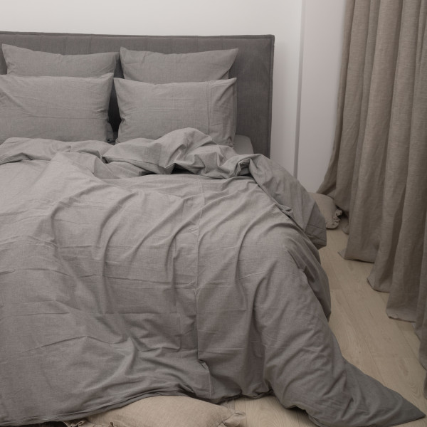 Комплект постельного белья Viluta Евро Вареный хлопок Wash 65