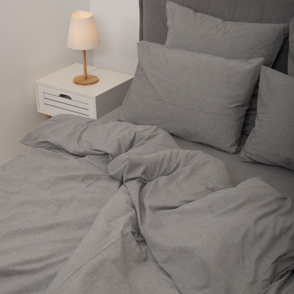 Комплект постельного белья Viluta Евро Вареный хлопок Wash 65