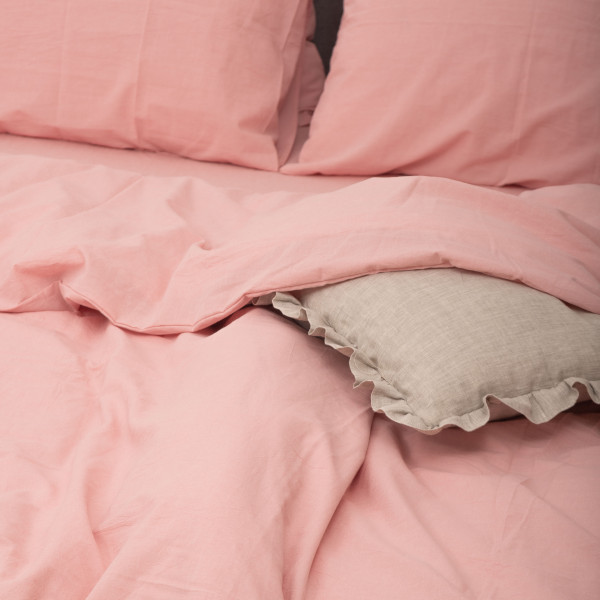 Комплект постельного белья Viluta Евро Вареный хлопок Wash 66