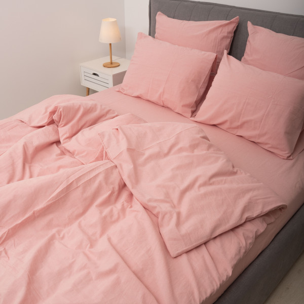 Комплект постельного белья Viluta Евро Вареный хлопок Wash 66