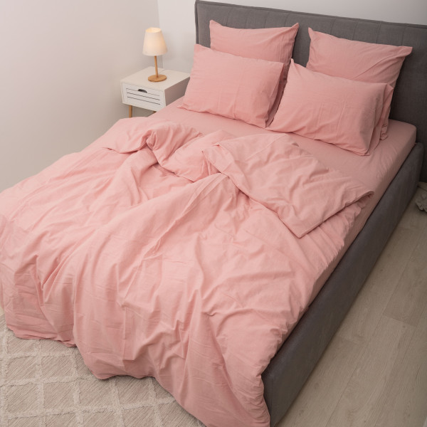 Комплект постельного белья Viluta Евро Вареный хлопок Wash 66