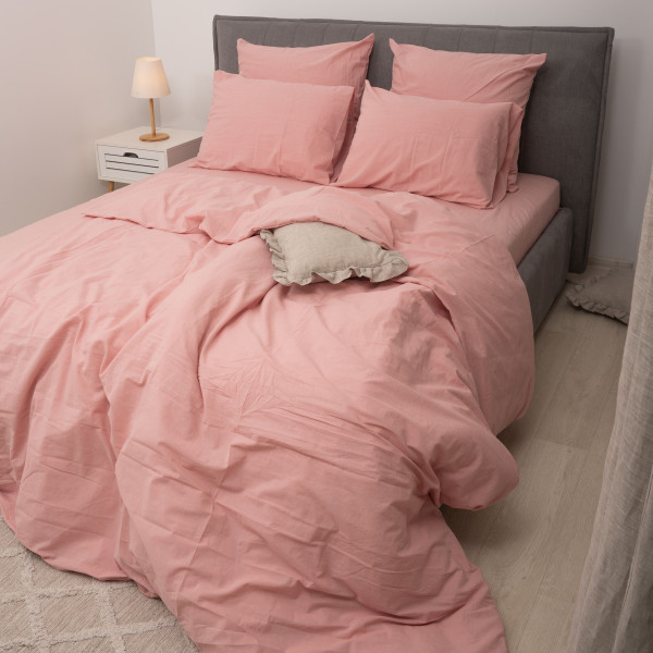 Комплект постельного белья Viluta Евро Вареный хлопок Wash 66