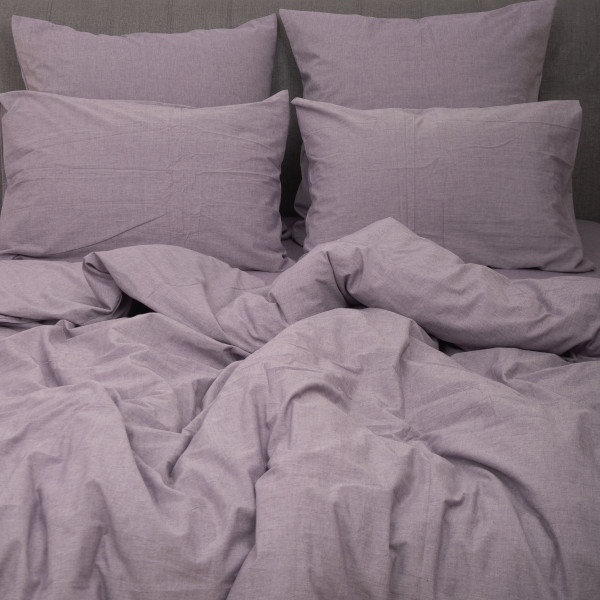 Комплект постельного белья Viluta Евро Вареный хлопок Wash 67