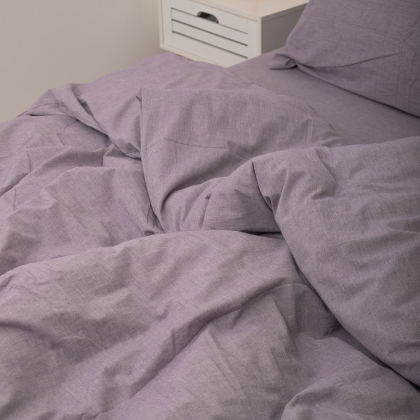 Комплект постельного белья Viluta Евро Вареный хлопок Wash 67
