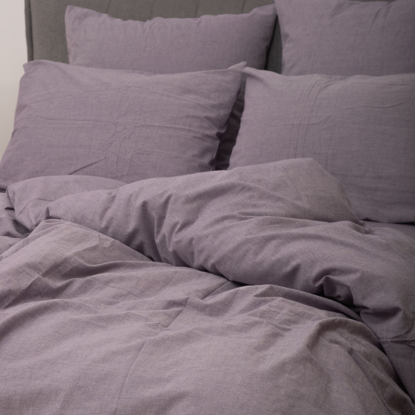 Комплект постельного белья Viluta Евро Вареный хлопок Wash 67