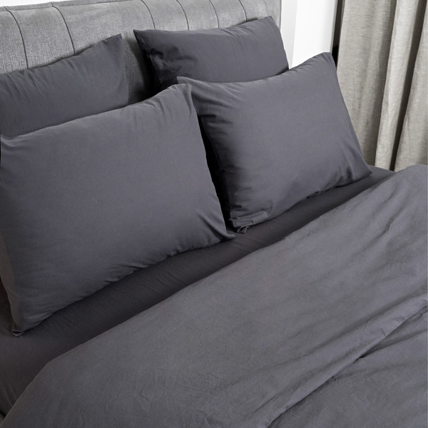 Комплект постельного белья Viluta Евро Вареный хлопок Wash 69