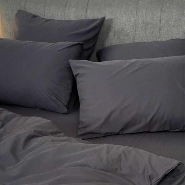 Комплект постельного белья Viluta Евро Вареный хлопок Wash 69
