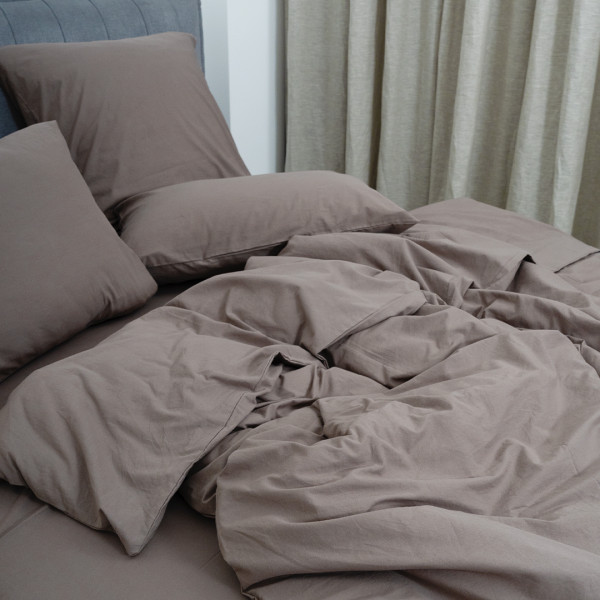 Комплект постельного белья Viluta Семейный Вареный хлопок Wash 70