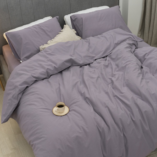 Комплект постельного белья Viluta Евро Вареный хлопок Wash 72