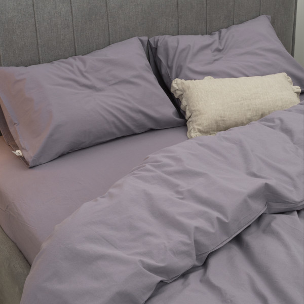 Комплект постельного белья Viluta Евро Вареный хлопок Wash 72