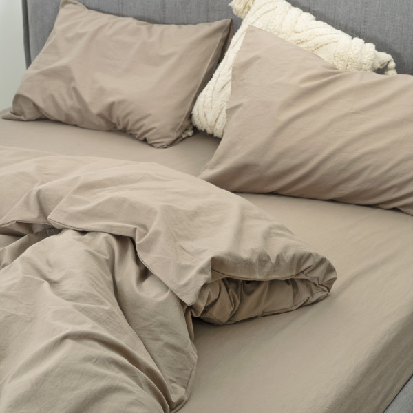 Комплект постельного белья Viluta Семейный Вареный хлопок Wash 77