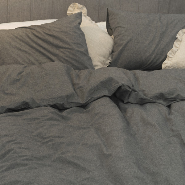 Комплект постельного белья Viluta Евро Вареный хлопок Wash 78