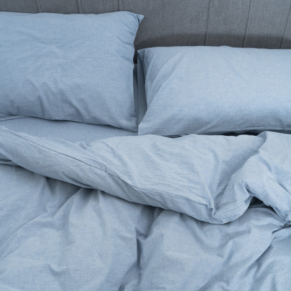 Комплект постельного белья Viluta Евро Вареный хлопок Wash 81