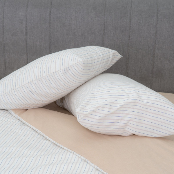 Комплект постельного белья Viluta Евро Вареный хлопок Wash Printed 03