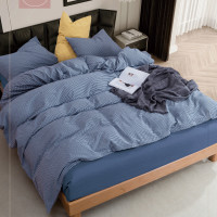 Комплект постельного белья Viluta Двуспальный Вареный хлопок Wash Printed 04