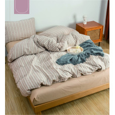 Комплект постельного белья Viluta Евро Вареный хлопок Wash Printed 07