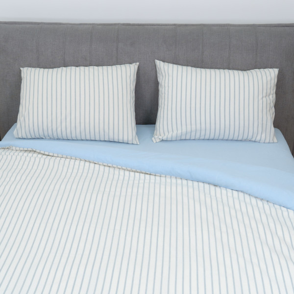 Комплект постельного белья Viluta Евро Вареный хлопок Wash Printed 10