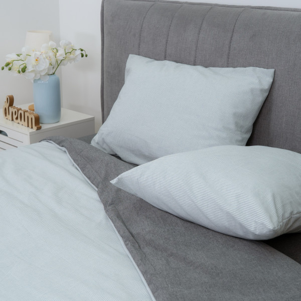 Комплект постельного белья Viluta Евро Вареный хлопок Wash Printed 11