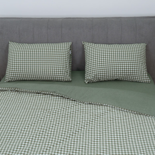 Комплект постельного белья Viluta Евро Вареный хлопок Wash Printed 14