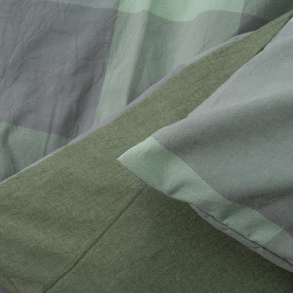 Комплект постельного белья Viluta Евро Вареный хлопок Wash Printed 15