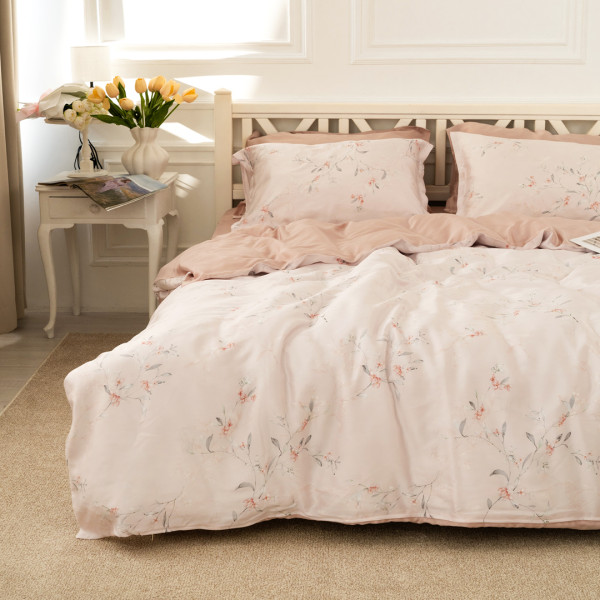 Комплект постельного белья Viluta Семейный Tencel (Тенсел) Т-01