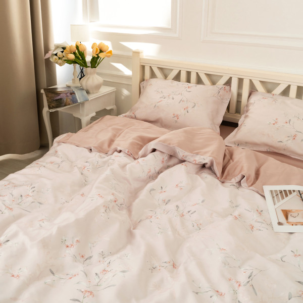 Комплект постельного белья Viluta Семейный Tencel (Тенсел) Т-01