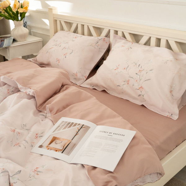 Комплект постельного белья Viluta Семейный Tencel (Тенсел) Т-01